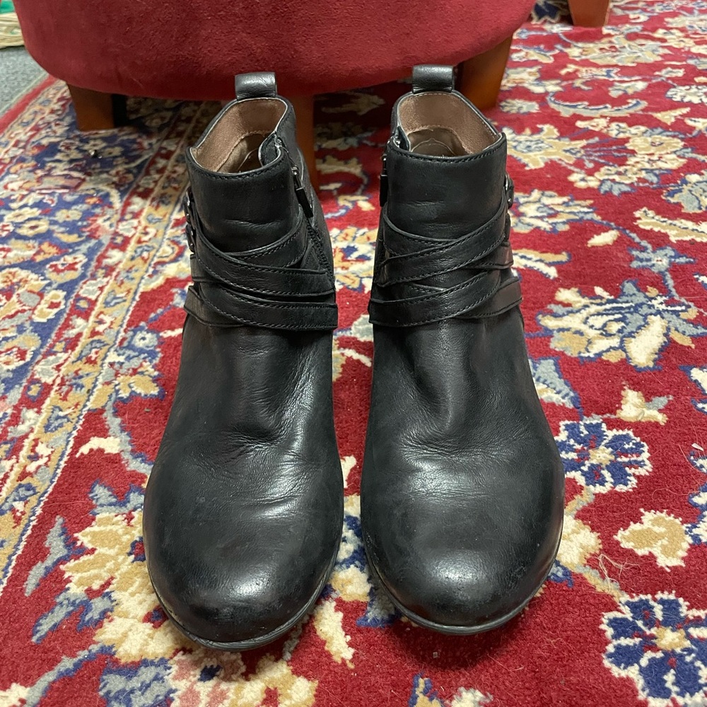 Dansko Roberta Black Booties - image 8